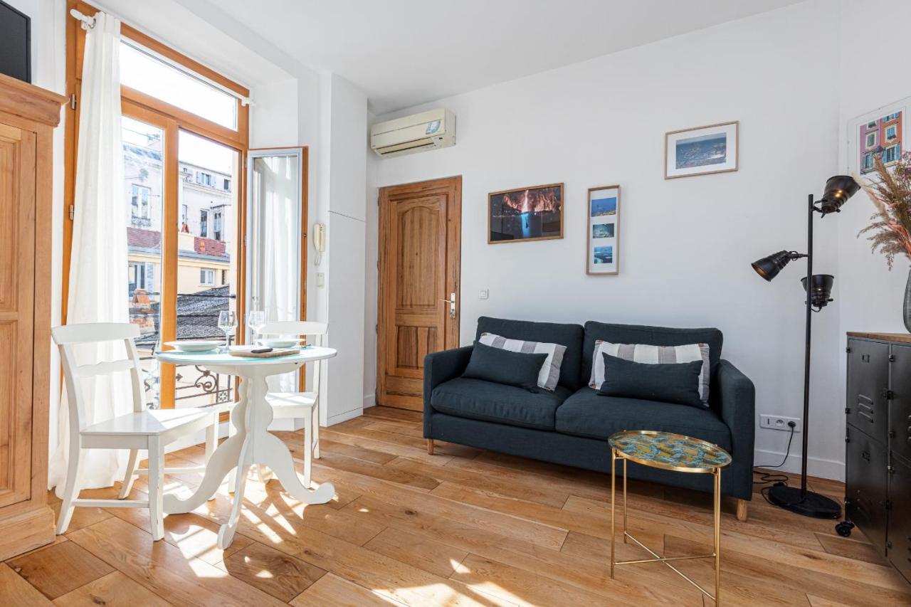 1 Bdr Downtown Near Place Massena Nice Eksteriør billede